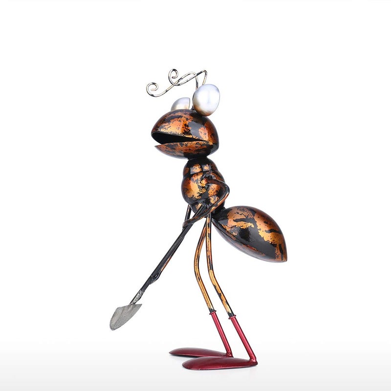 Tooarts Metal Ant Garden Decor Sculpture Home Patio Lawn Yard Indoor Outdoor Statue Ornament - Image 2